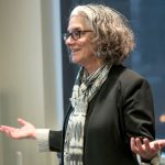 Lainey Feingold during presentation