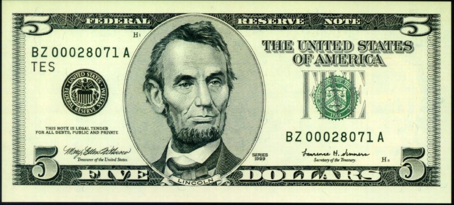 Five Dollar Bill