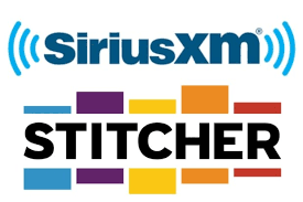 SiriusXM and STITCHER logos