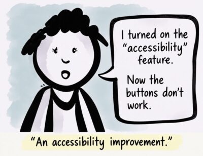 Hand-drawn cartoon described in this article.